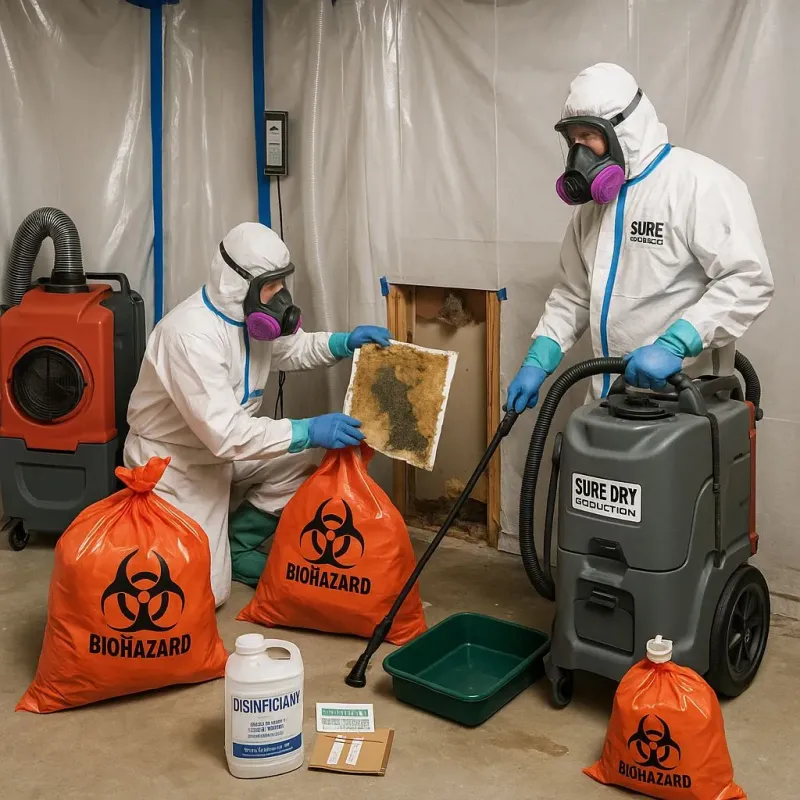 Contaminated Water Handling Protocols process in Rosaryville, MD