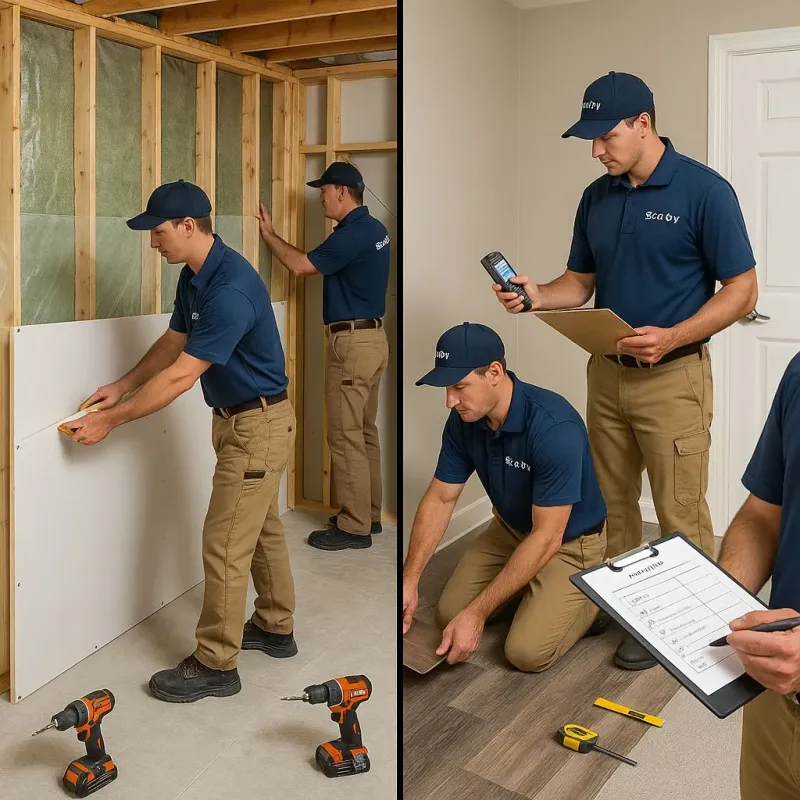Repairs and Reconstruction process in Rosaryville, MD