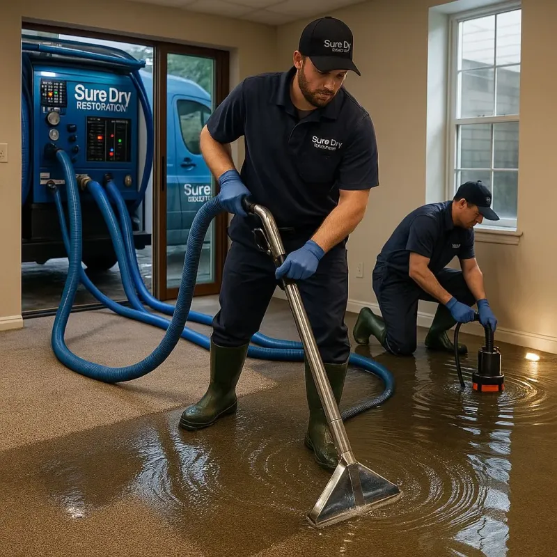 Water Extraction and Removal process in Rosaryville, MD
